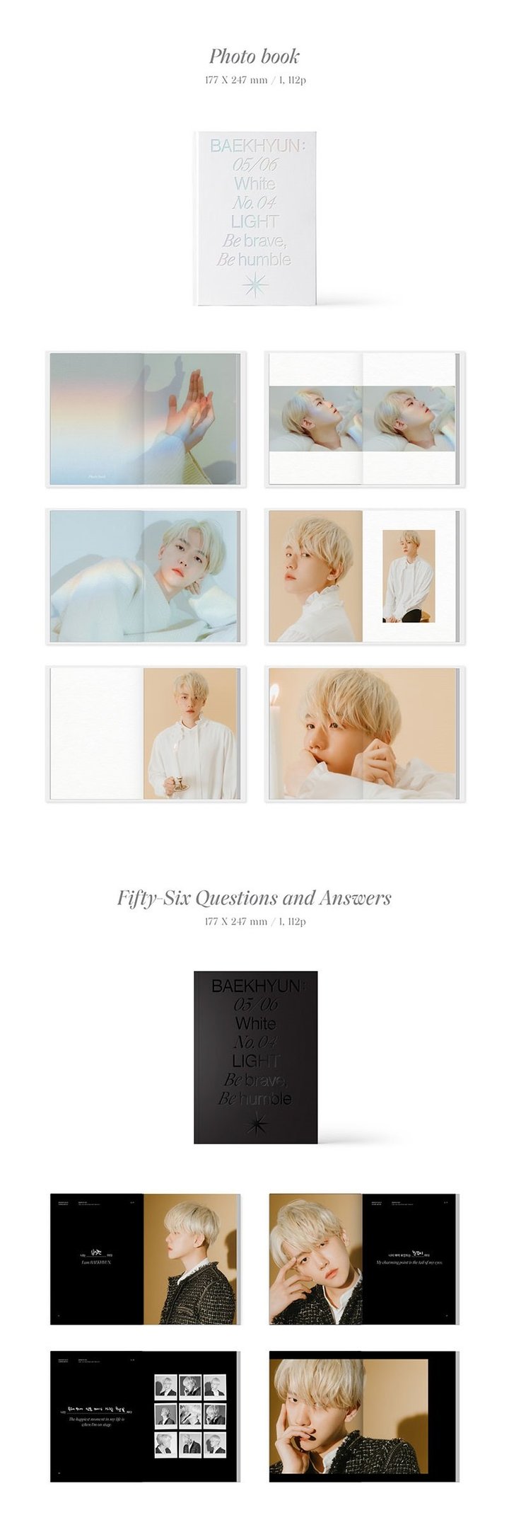 Baek Hyun - [BAEKHYUN:] Special Photo Book Set