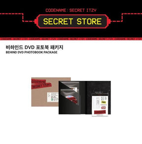 ITZY：CODENAME: SECRET ITZY' SECRET STORE - BEHIND DVD PHOTOBOOK PACKAGE