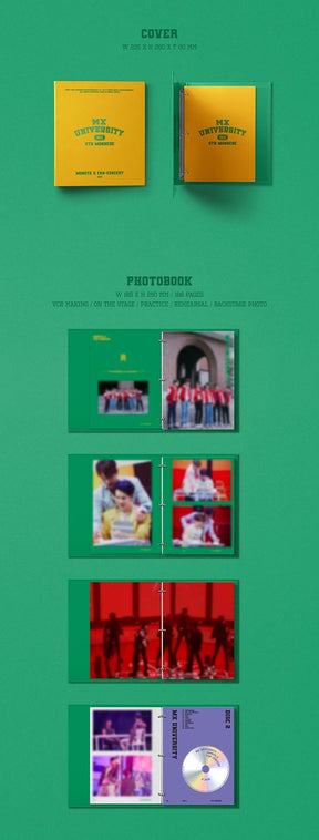MONSTA X - 2021 FAN-CONCERT MX UNIVERSITY (DVD VERSION) (KOREA VERSION)