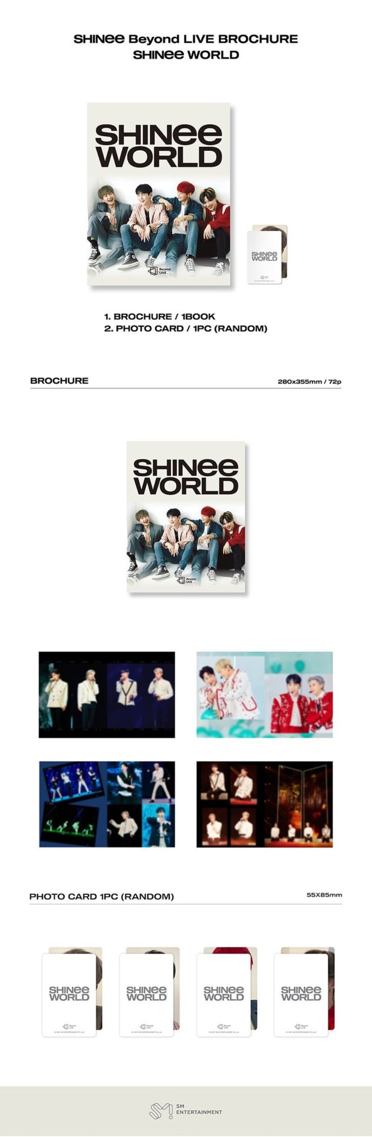 SHINEE BEYOND LIVE BROCHURE - SHINEE WORLD