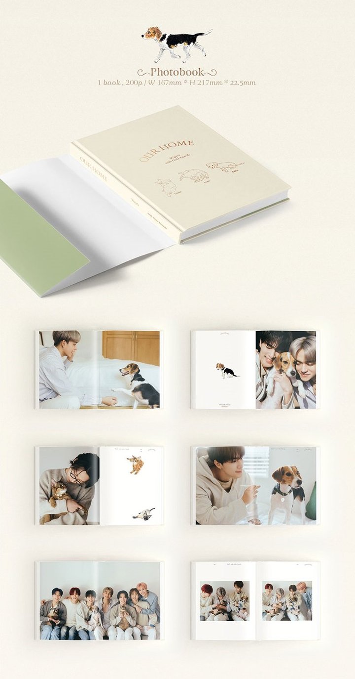 WAYV PHOTOBOOK - OUR HOME : WAYV WITH LITTLE FRIENDS
