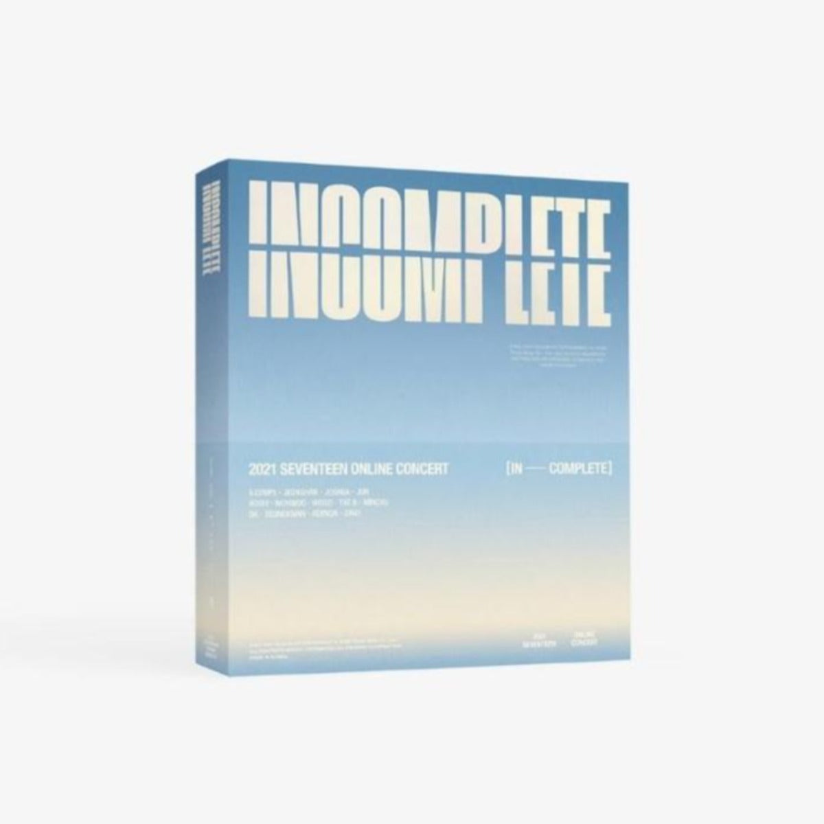 SEVENTEEN 2021 ONLINE CONCERT IN-COMPLETE (DVD) (KOREA VERSION)