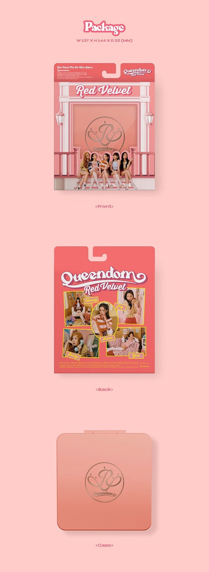 RED VELVET MINI ALBUM VOL. 6 - QUEENDOM