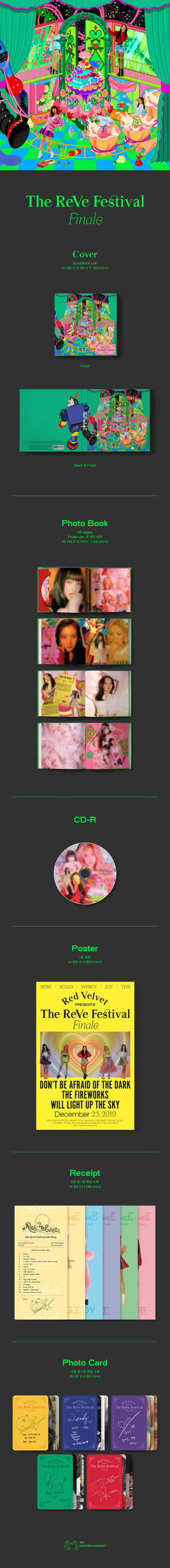 RED VELVET REPACKAGE ALBUM - 'THE REVE FESTIVAL' FINALE
