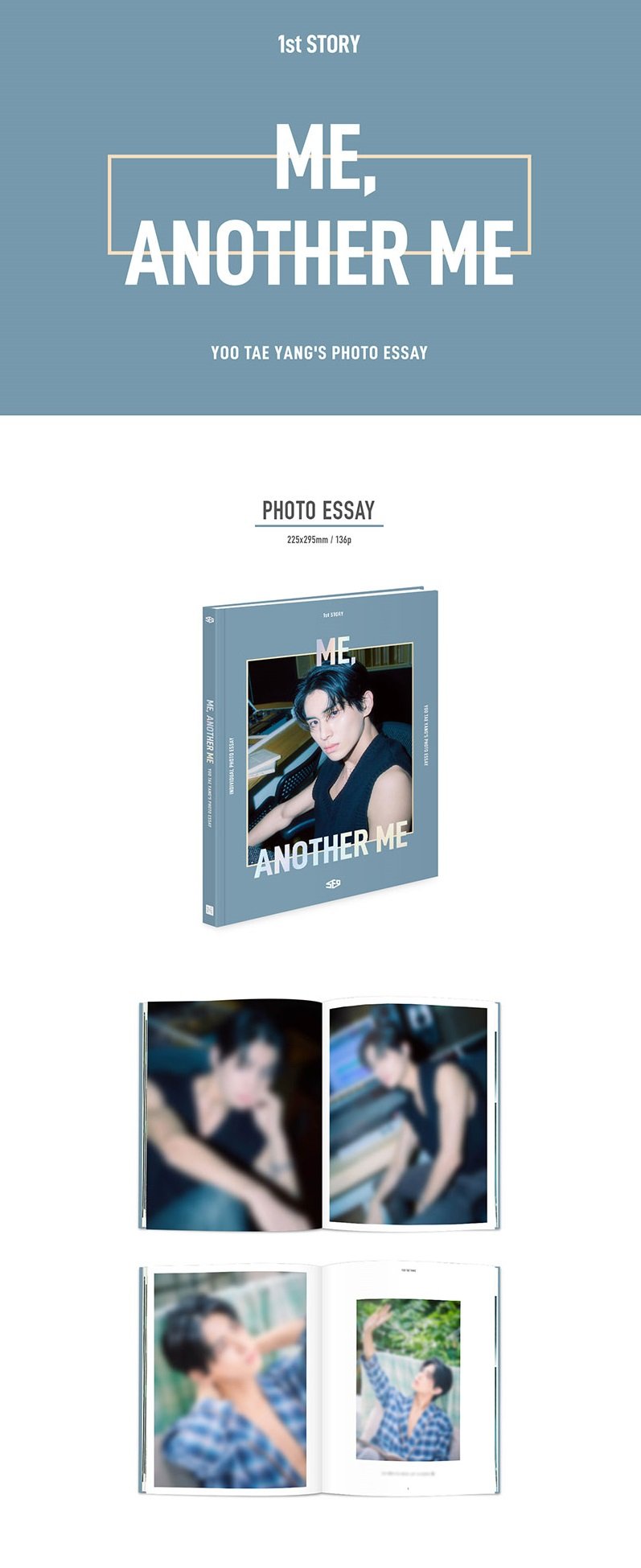 SF9 - Ro Woon & Yoo Tae Yang Photo Essay [Me, Another Me] Set