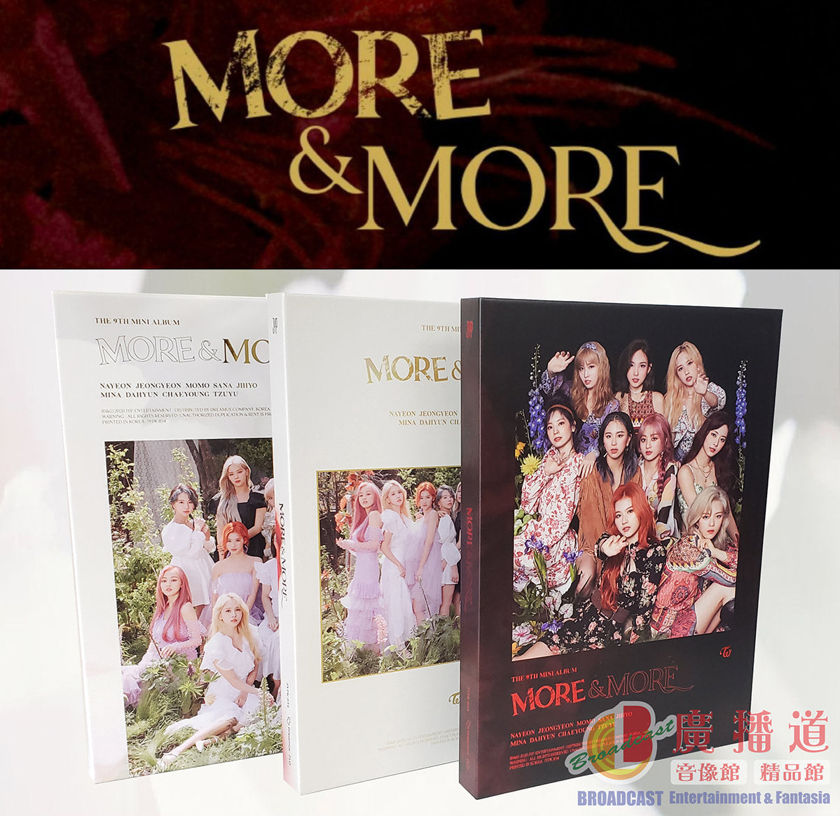 TWICE MINI ALBUM VOL. 9 - MORE & MORE