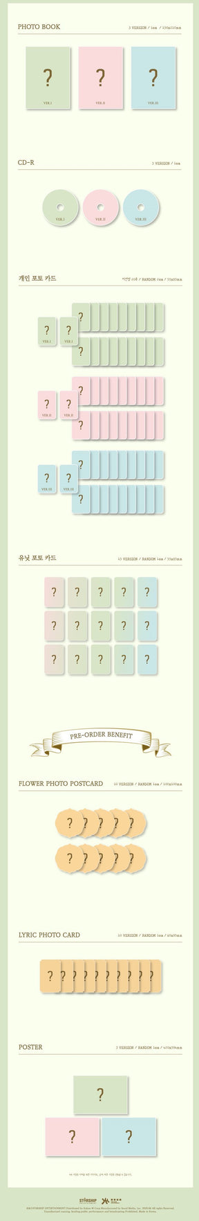 WJSN MINI ALBUM - NEVERLAND