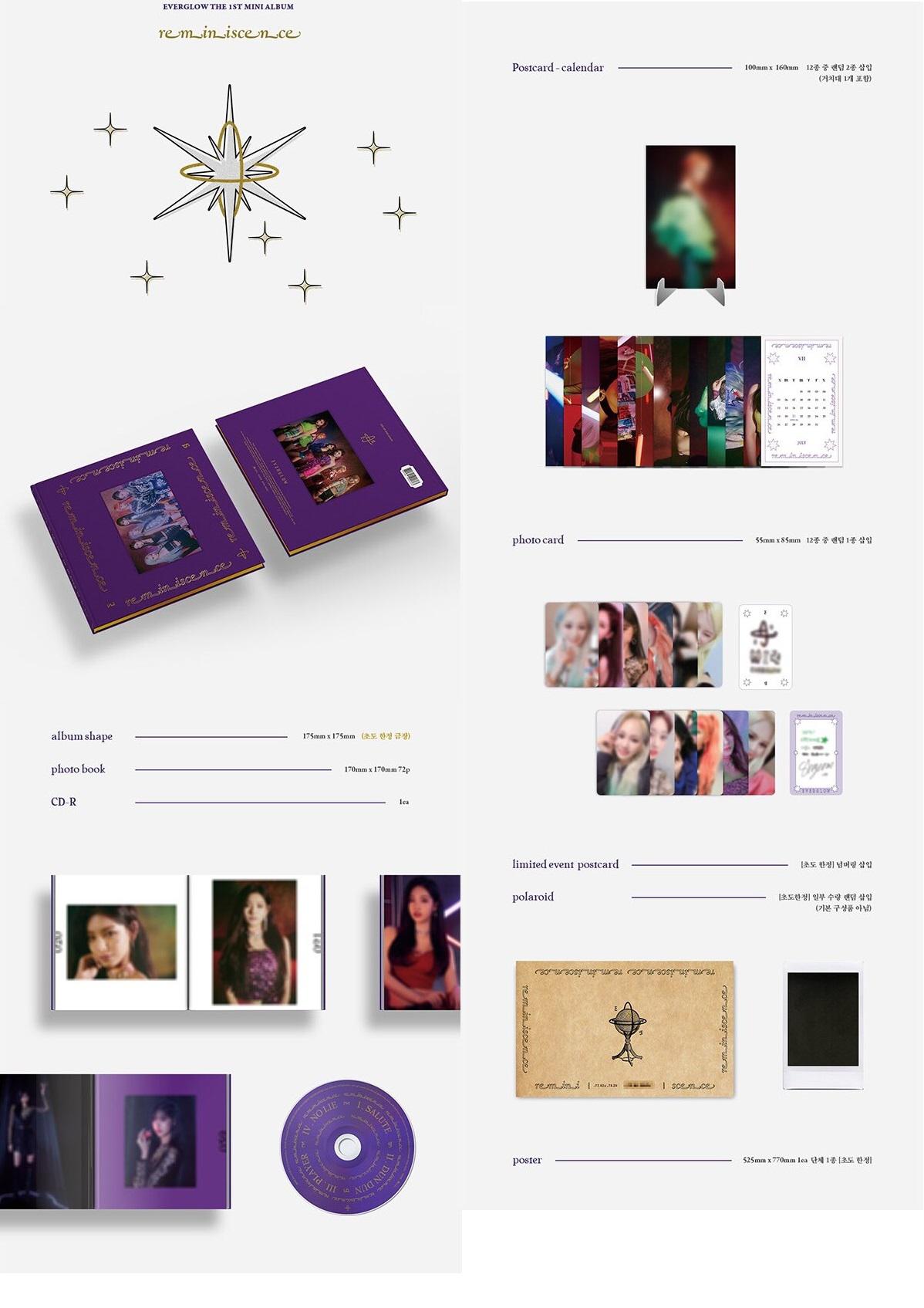 EVERGLOW MINI ALBUM VOL. 1 - REMINISCENCE