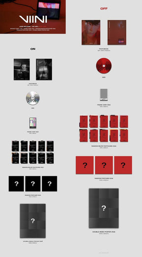 VIINI Mini Album Vol. 1 - DIMENSION (Random Version)