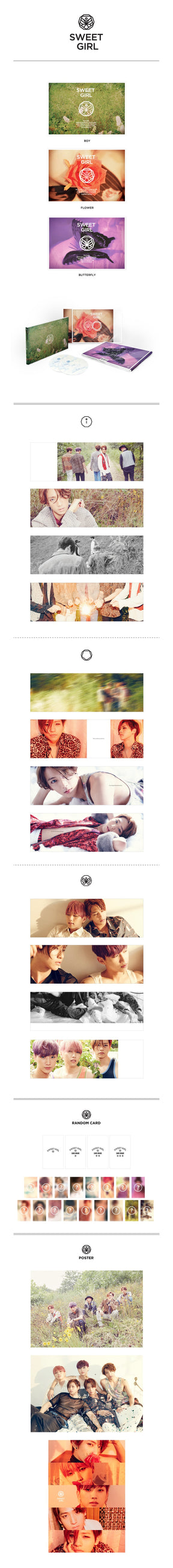 B1A4 Mini Album Vol. 6 - Sweet Girl