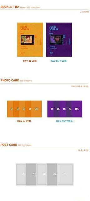 JEONG SE WOON MINI ALBUM VOL. 4 - DAY