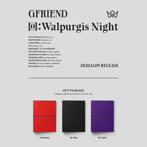 GFRIEND Vol. 3 - Walpurgis Night