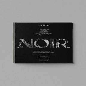 U-KNOW YUN HO(TVXQ) MINI ALBUM VOL. 2 - NOIR (RANDOM VERSION)