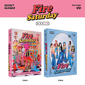 SECRET NUMBER Single Album Vol. 3 - Fire Saturday (Normal Edition) (Random Version)