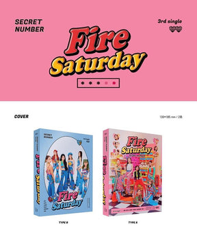SECRET NUMBER Single Album Vol. 3 - Fire Saturday (Normal Edition) (Random Version)