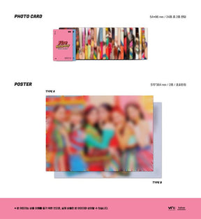 SECRET NUMBER Single Album Vol. 3 - Fire Saturday (Normal Edition) (Random Version)