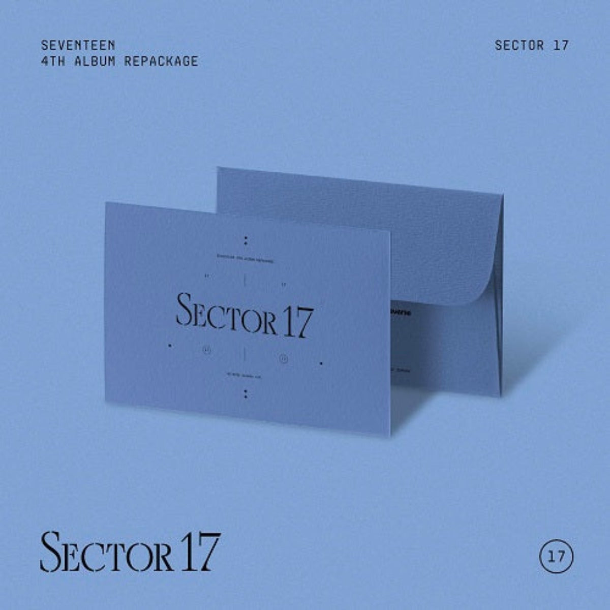 SEVENTEEN VOL. 4 REPACKAGE - SECTOR 17 (WEVERSE ALBUMS)