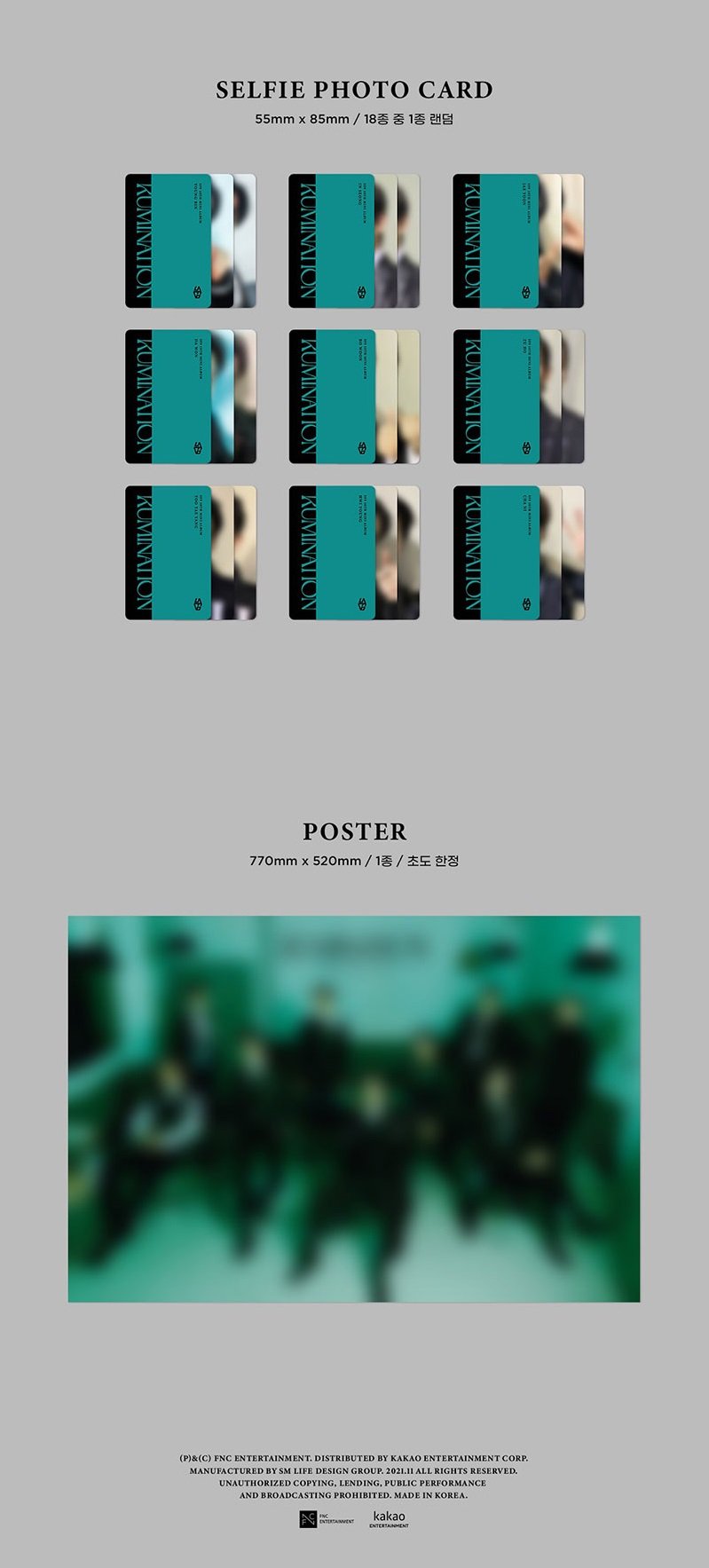 SF9 Mini Album Vol. 10 - RUMINATION (Random Version)