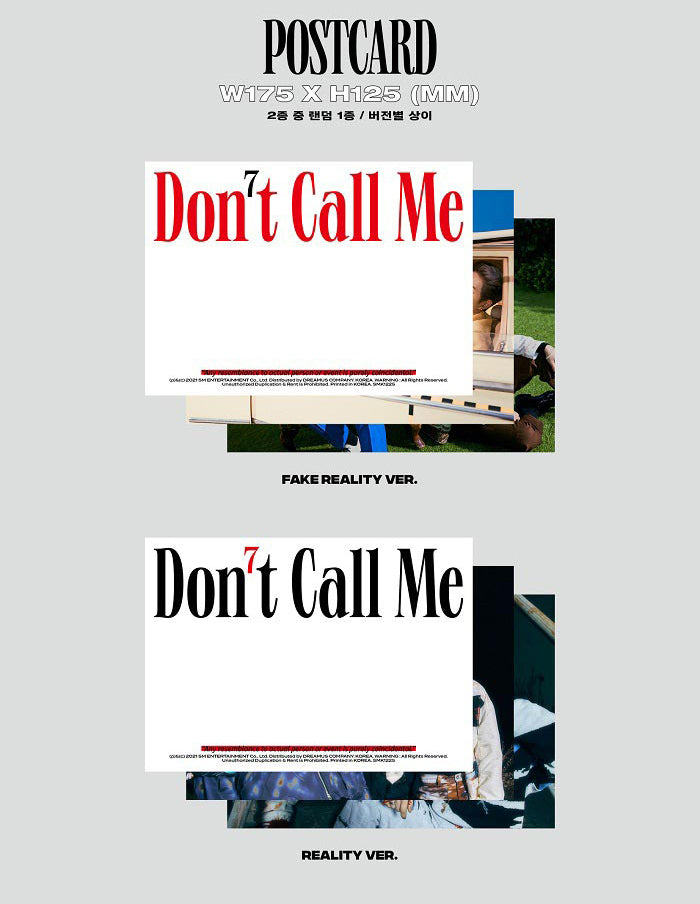 SHINee Vol. 7 - Don't Call Me (Photobook Version) - Broadcast Entertainment & Fantasia