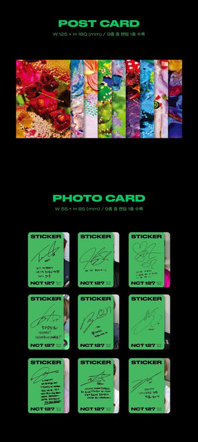 NCT 127 VOL. 3 - STICKER