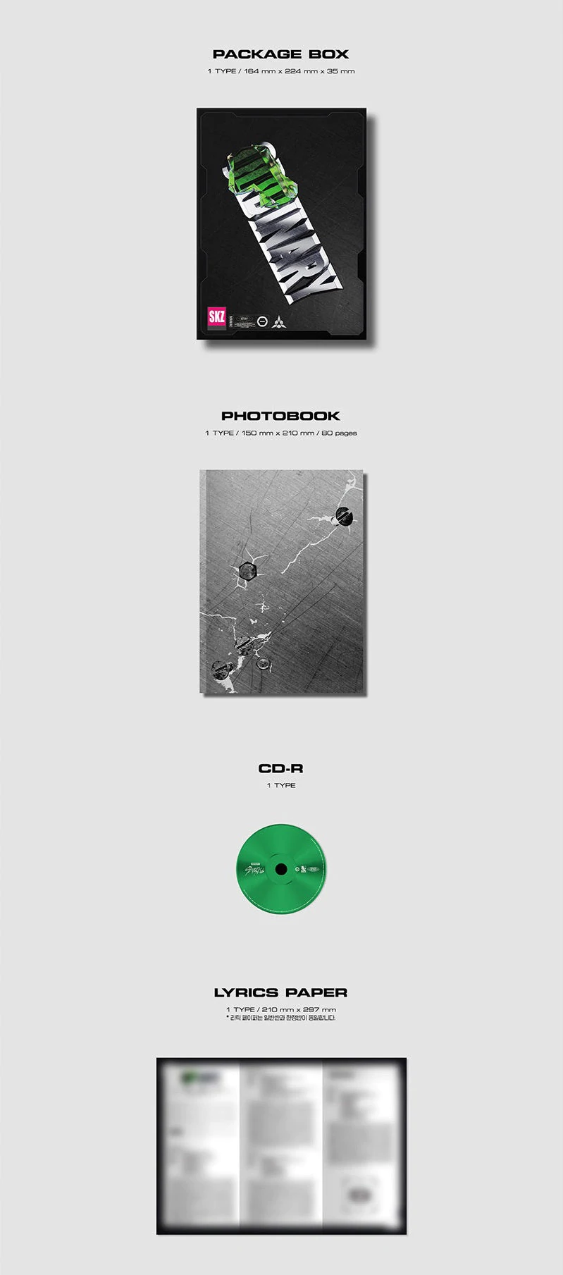 STRAY KIDS - ODDINARY (FRANKENSTEIN VERSION) (LIMITED EDITION)