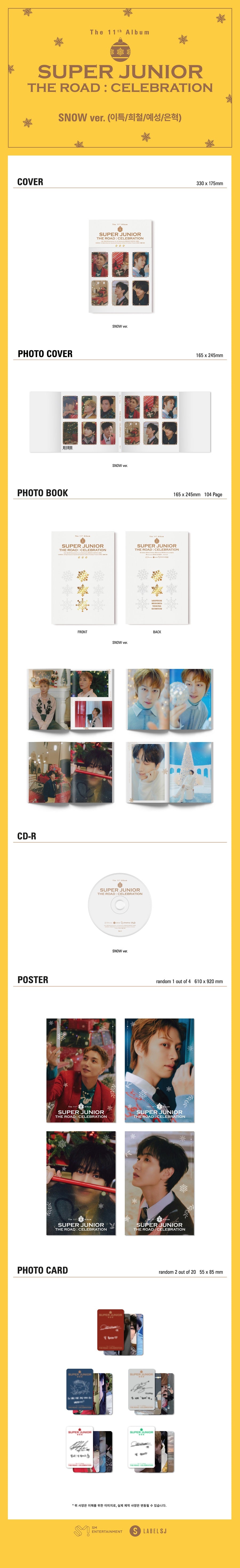 SUPER JUNIOR VOL. 11 THE ROAD: CELEBRATION