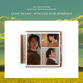 SUPER JUNIOR SPECIAL SINGLE ALBUM - THE ROAD: WINTER FOR SPRING (FIRST PRESS LIMITED EDITION)