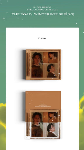 SUPER JUNIOR SPECIAL SINGLE ALBUM - THE ROAD: WINTER FOR SPRING (FIRST PRESS LIMITED EDITION)