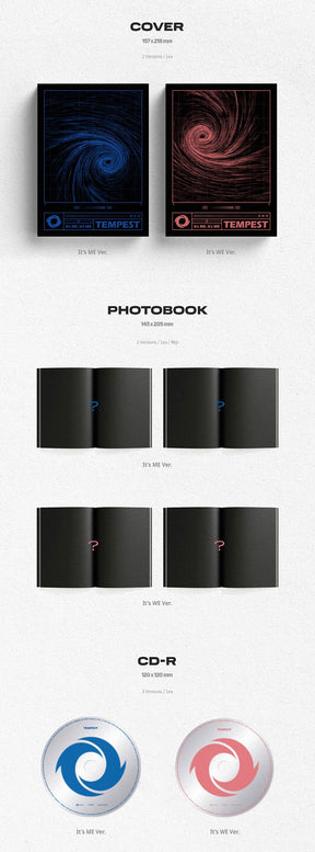 TEMPEST - 1st Mini Album: It’s ME, It's WE