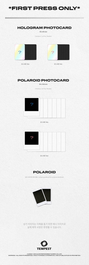 TEMPEST - 1st Mini Album: It’s ME, It's WE
