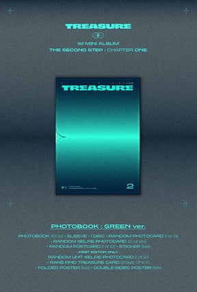 TREASURE Mini Album Vol. 1 - The Second Step : Chapter One (Photobook Version)