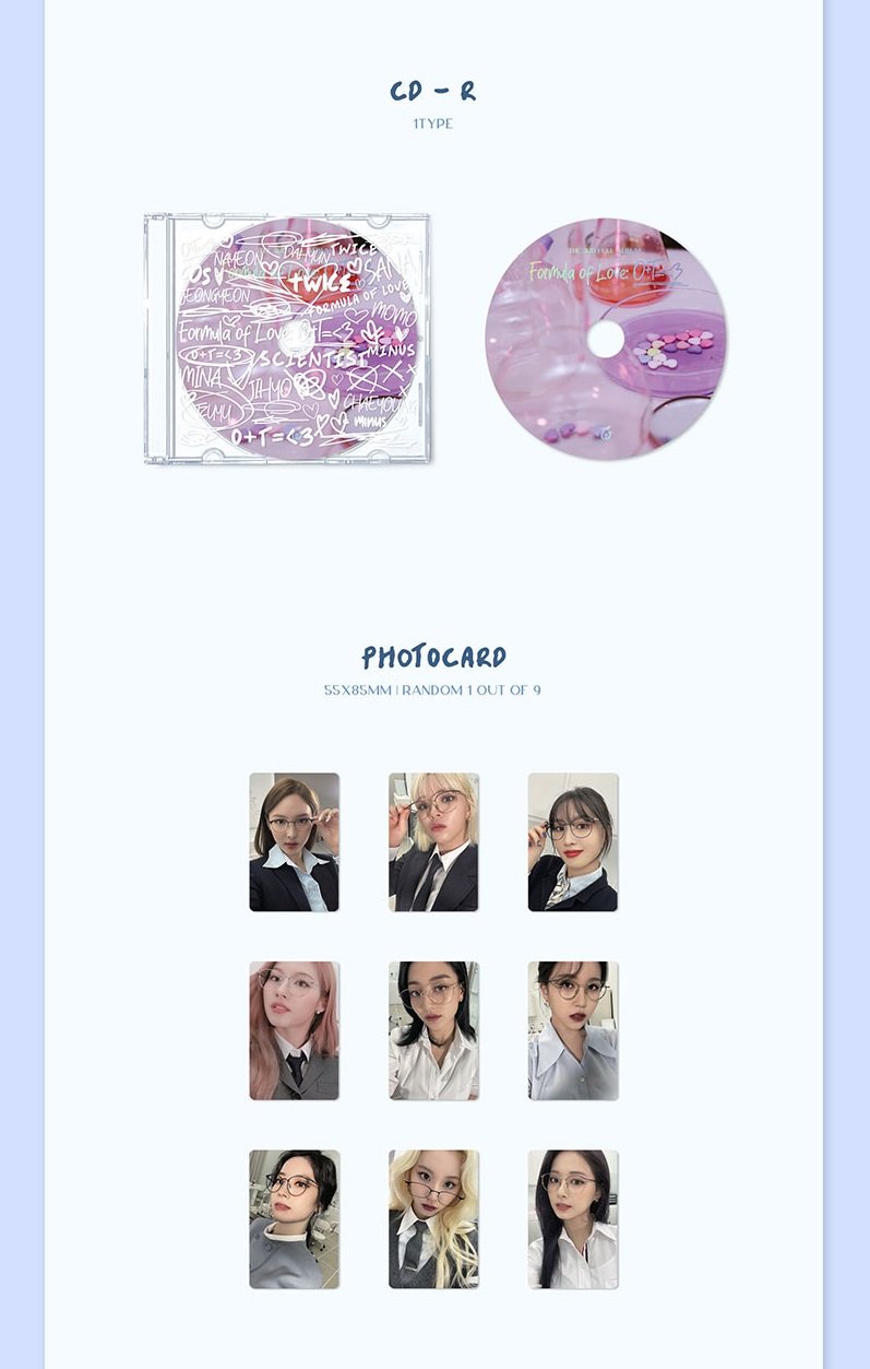 TWICE VOL. 3 - FORMULA OF LOVE: O+T=<3 (RESULT FILE VERSION)
