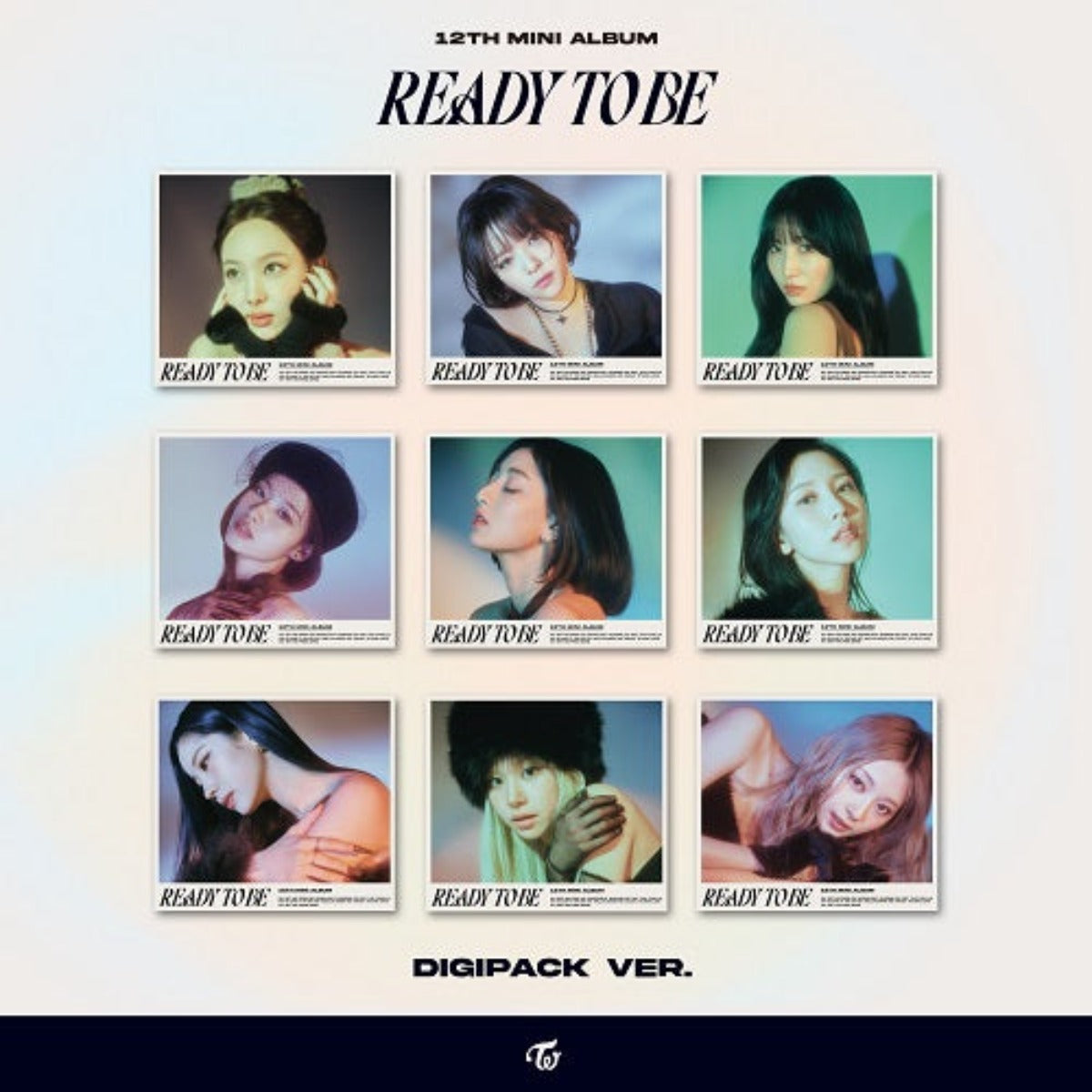 TWICE MINI ALBUM VOL. 12 - READY TO BE (DIGIPACK VERSION)