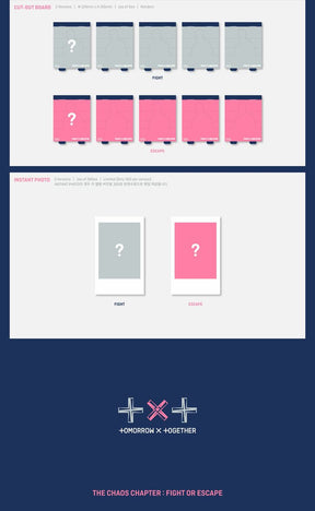 TXT VOL. 2 REPACKAGE - THE CHAOS CHAPTER : FIGHT OR ESCAPE