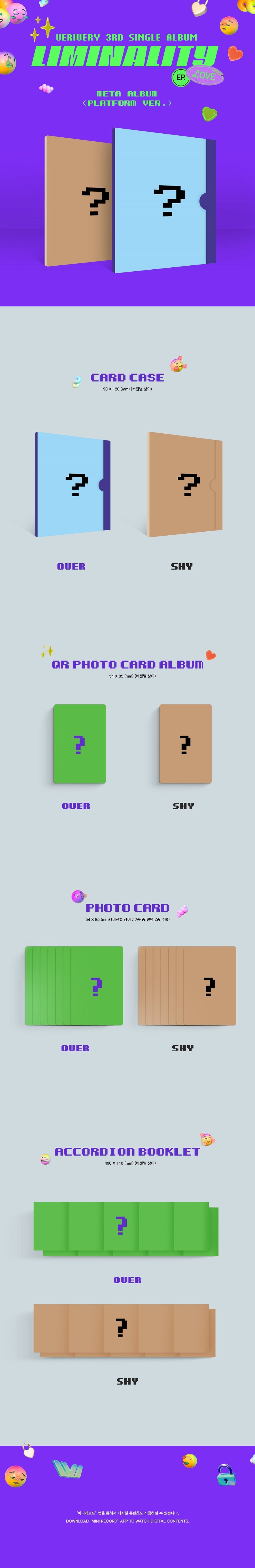 VERIVERY Single Album Vol. 3 - Liminality - EP.LOVE (Platform Version) (Random Version)