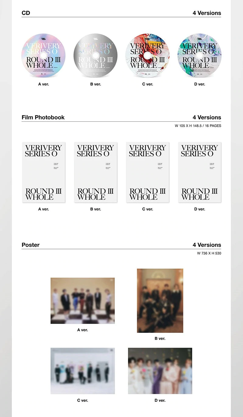VERIVERY Vol. 1 - SERIES 'O' [ROUND 3 : WHOLE] (Random Version)
