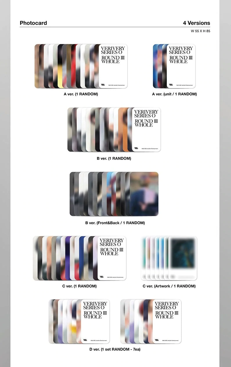VERIVERY Vol. 1 - SERIES 'O' [ROUND 3 : WHOLE] (Random Version)
