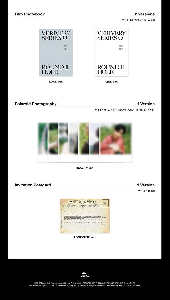 VERIVERY Mini Album Vol. 6 - SERIES 'O' [ROUND 2 : HOLE] (Random Version)