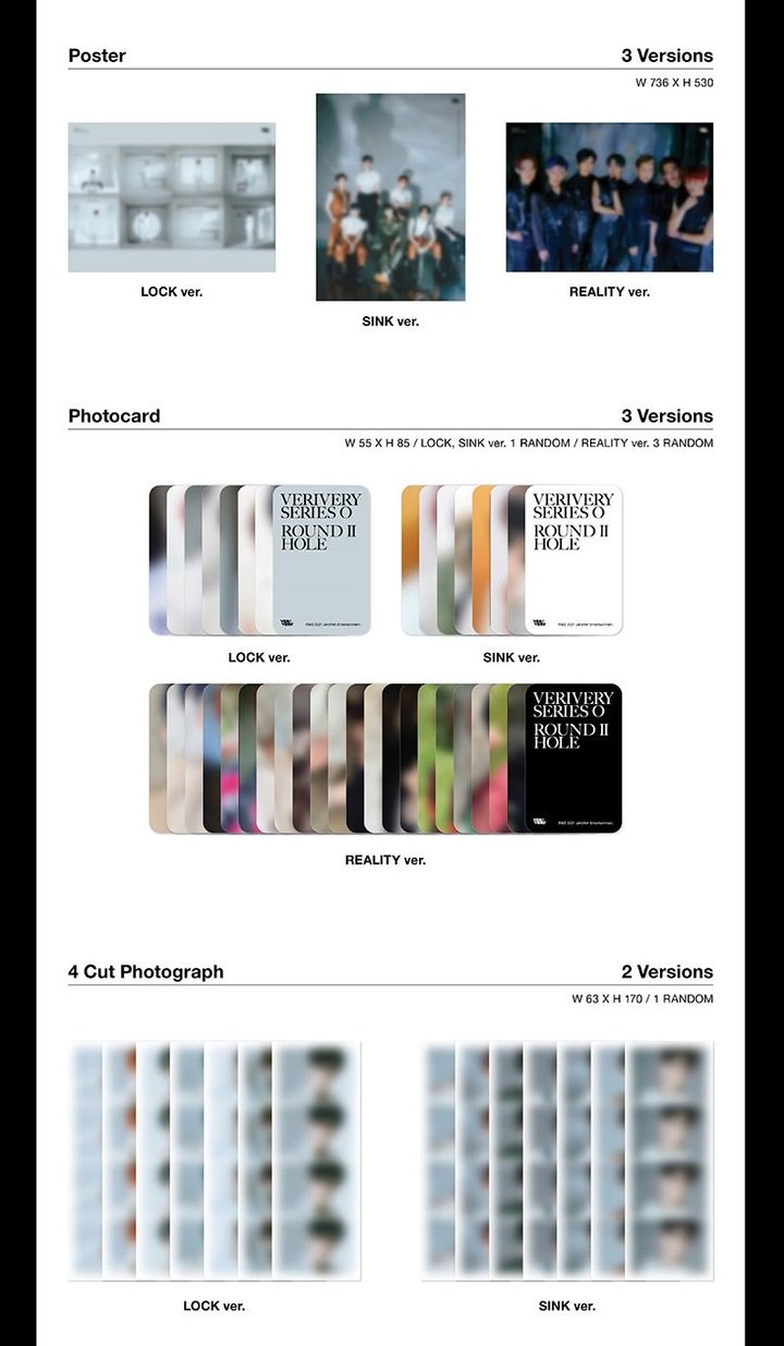 VERIVERY Mini Album Vol. 6 - SERIES 'O' [ROUND 2 : HOLE] (Random Version)