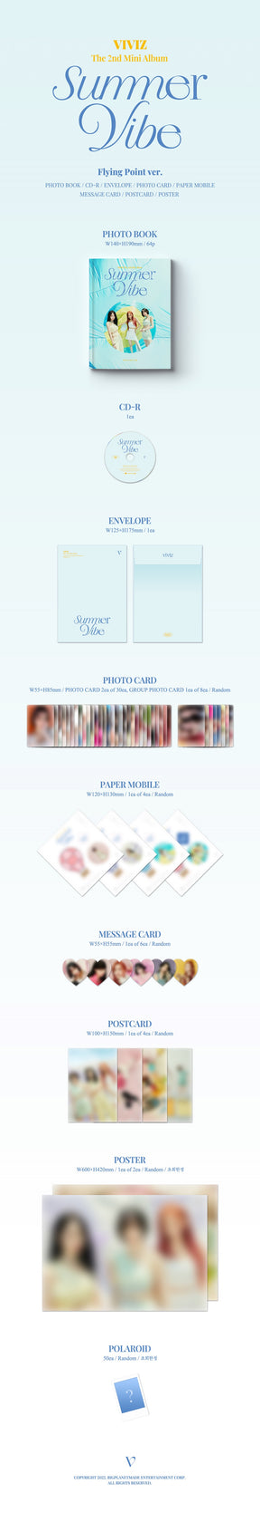 VIVIZ Mini Album Vol. 2 - Summer Vibe (Photobook Version)