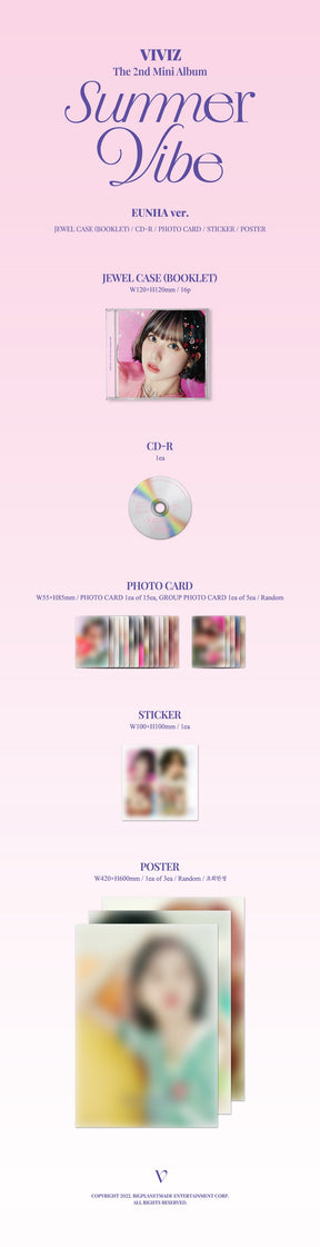 VIVIZ Mini Album Vol. 2 - Summer Vibe (Jewel Case Version)