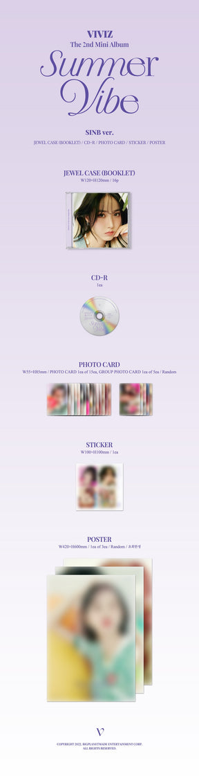 VIVIZ Mini Album Vol. 2 - Summer Vibe (Jewel Case Version)