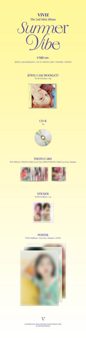 VIVIZ Mini Album Vol. 2 - Summer Vibe (Jewel Case Version)