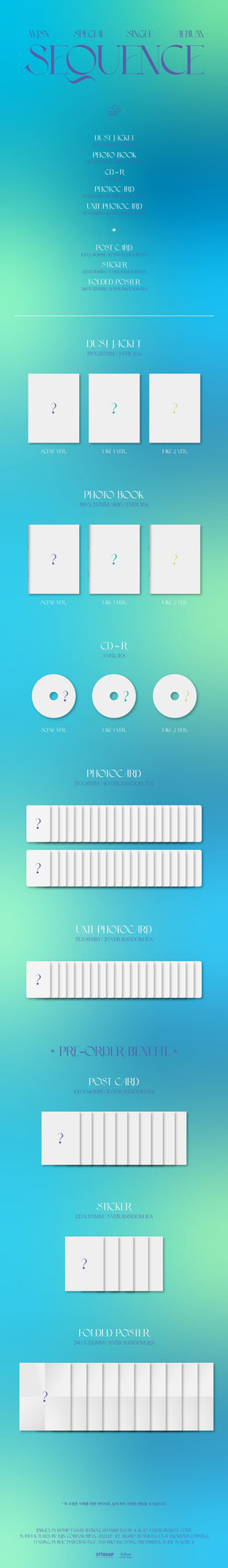 WJSN SPECIAL SINGLE ALBUM - SEQUENCE