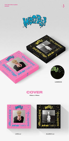 WOODZ MINI ALBUM VOL. 2 - WOOPS! (RANDOM VERSION)