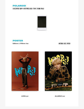 WOODZ MINI ALBUM VOL. 2 - WOOPS! (RANDOM VERSION)