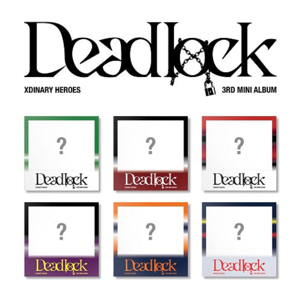 Xdinary Heroes Mini Album Vol. 3 - Deadlock (Compact Version) (Random