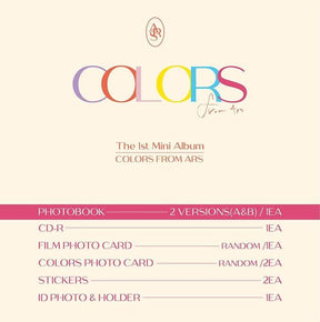 Young Jae Mini Album Vol. 1 - COLORS from Ars (Random Version)